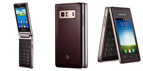 Dual screen flip phone from Samsung China