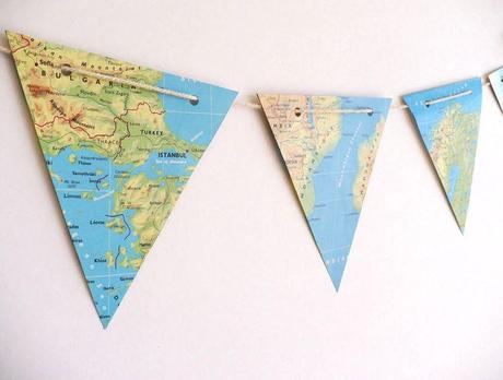Map Bunting
