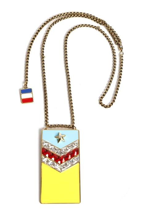 Lanvin Enamel pendant