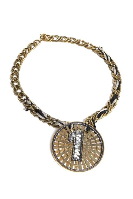 Lanvin Medallion Necklace 2014