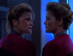 Star Trek Voyager Deadlock Janeway_meets_Janeway