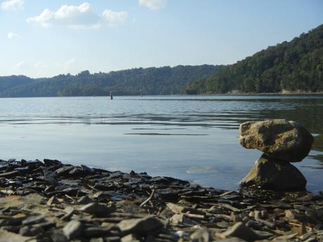 Stopping at random lakes to take in the view