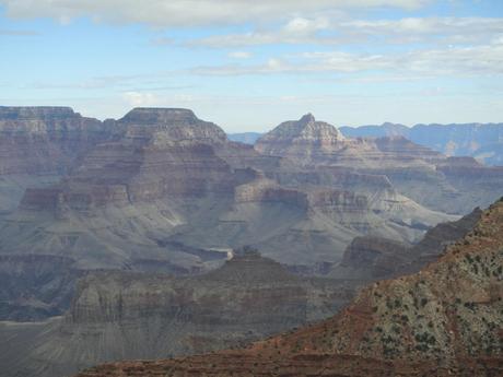 Staring into the Grand Canyon in Arizona