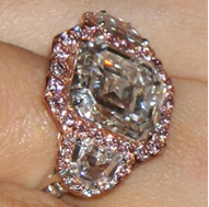 Mariah Carey Pink Diamond Ring