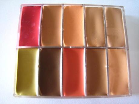 MaqPro Fard Creme pp02 foundation Maqpro Fard Creme Palette PP02 Swatches