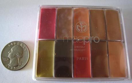 MaqPro Swatch Fard Foundation PP02 Maqpro Fard Creme Palette PP02 Swatches