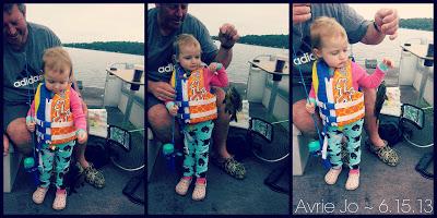 * Avrie's BIG catch!