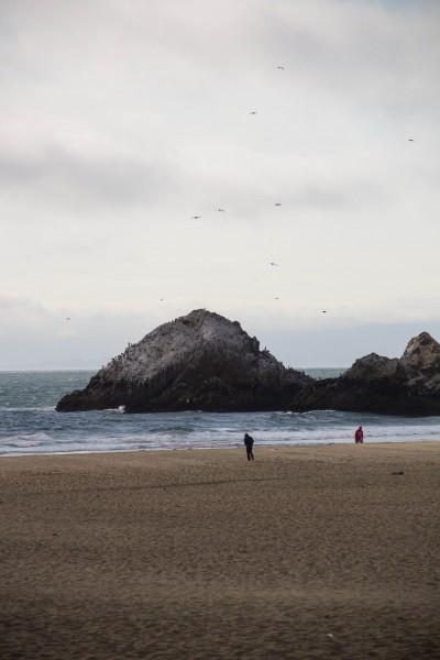 ocean beach 400x600 San Francisco: Twin Peaks and the Cliff House