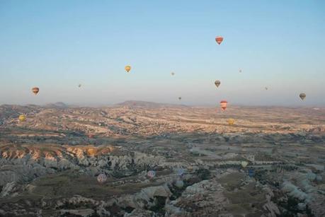 Hot Air Balloons Over Cappadocia