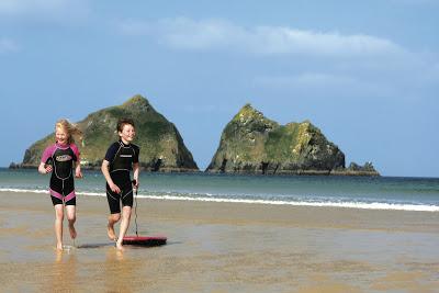 Why there's never a dull moment on family holidays to Holywell Bay