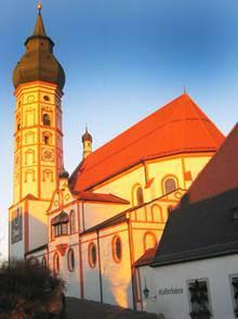 The pilgrimage church at Kloster Andechs (Picture from www.andechs.de)