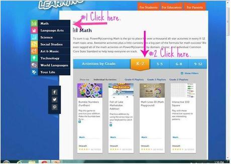 PowerMyLearning Educational Website Review