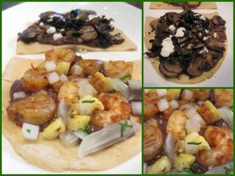 La Sandia Shrimp & Mushrooms