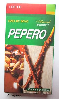 Around the World: South Korea - Lotte Pepero Almond & Chocolate