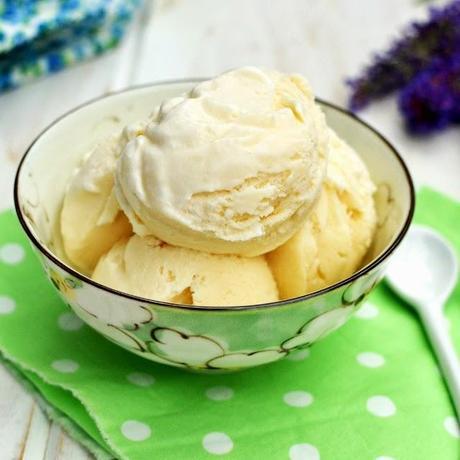 Vanilla Ice Cream (Eggless Recipe, No Ice cream maker needed)