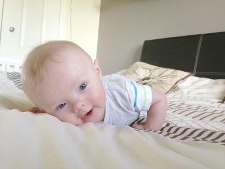 Ethan: 4 Month Old Baby Update