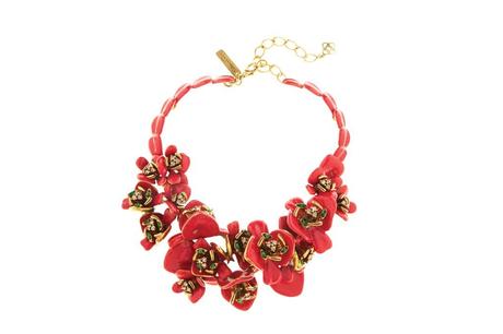 Oscar de La Renta Coral Necklace