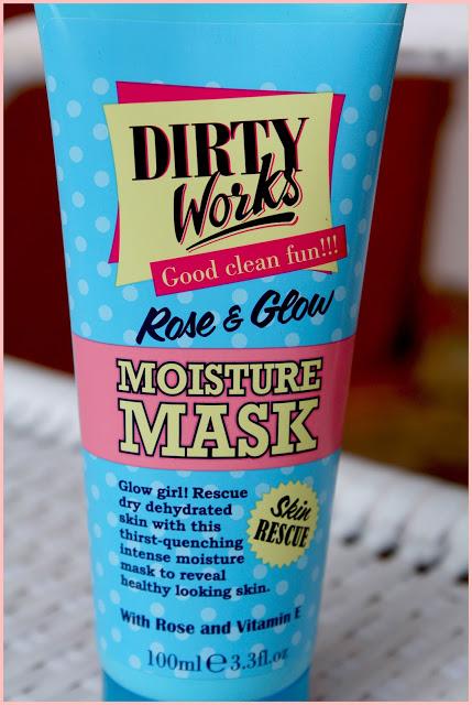 DIRTY WORKS ROSE & GLOW MOISTURE MASK