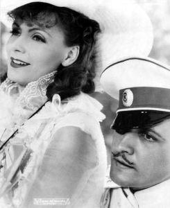 Garbo with Fredric March in Anna Karenina (1935)