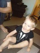 Little Mr A is 5!  Yes, 5!