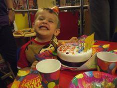 E 3 Little Mr A is 5! Yes, 5!