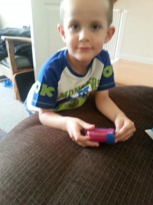 2013-08-16 14.56.00 Little Mr A is 5! Yes, 5!