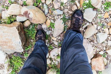 wet boots after crossing lerderderg river