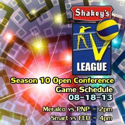 Season 10 Open Conference Shakey's V-League Opening Game