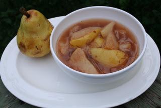 Stewed Pears (Dairy, Gluten/Grain and Refined Sugar Free)