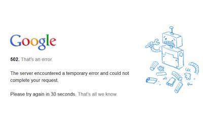 Internet Traffic Plunges 40% After 5 Minute Google Outage (Video)