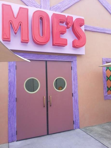 This is Moe's and yes it is a real bar.