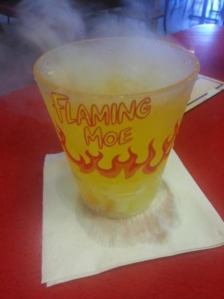 The Flaming Moe up close.