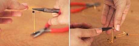 using a wrapped loop techinque on a handpiece and attaching the clasp