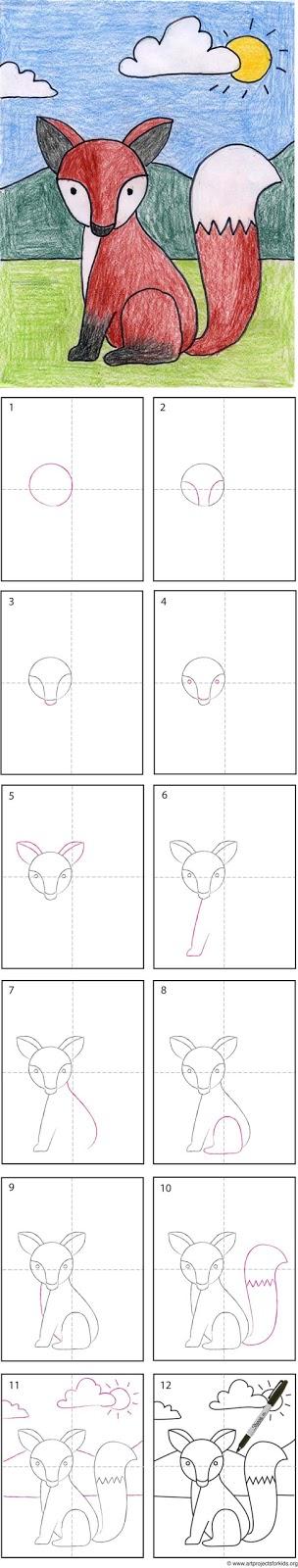 How To Draw Another Fox