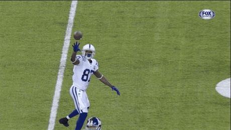 Reggie Wayne Made Two Ridiculous Plays In A Matter Of Minutes Tonight.