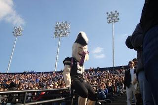 Mr. C mascot of Vanderbilt University