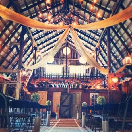 A #wedding in a #barn.  Without a hitch.  Okay, maybe one.  