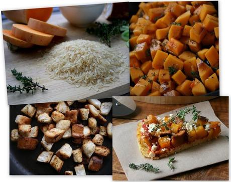 Roasted Butternut & Rice Pizza