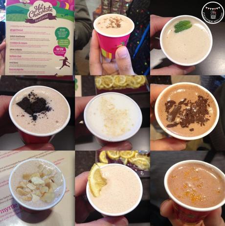 8 flavours that we tried