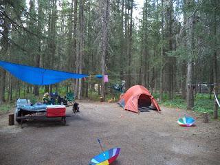 Summer MOMday: Campground Review - Johnston Canyon Campground (Banff, AB)