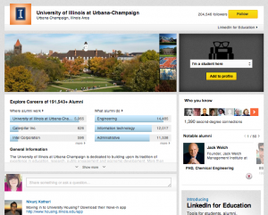 linkedin launches university pages