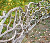 driftwood fencing