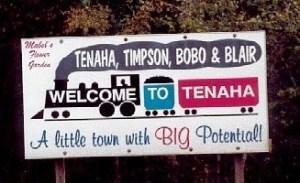 Tenaha welcome sign