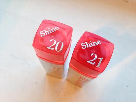 Bourjois Shine Lipsticks - Shades 20 & 21