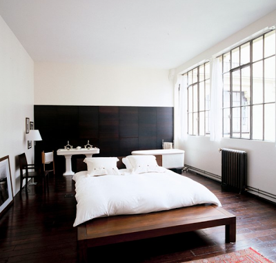 inspiration board | bedroom + bathroom combo