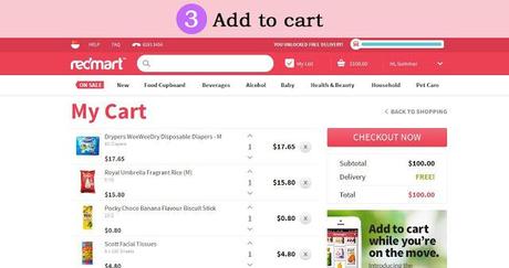 Grocery shopping now means click click - Introducing RedMart