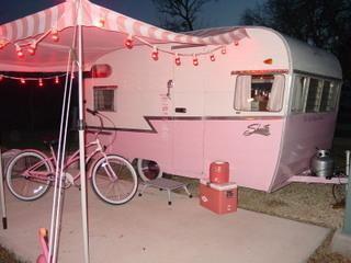 pink vintage camper from cassiefairys pinterest caravan love board