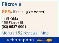 Fitzrovia on Urbanspoon