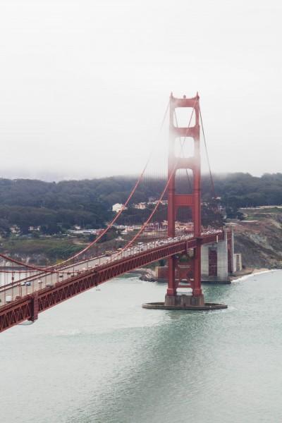 golden gate bridge14 400x600 San Francisco: Golden Gate Bridge and Muir Woods