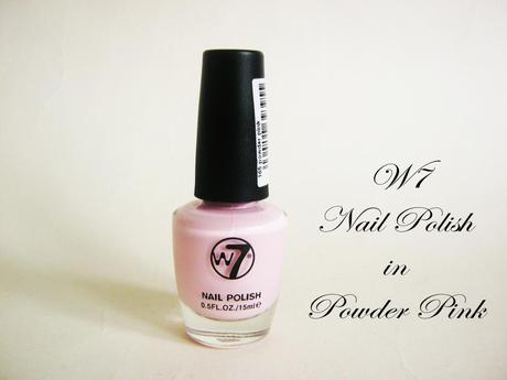 W7 - Powder Pink Nail Polish